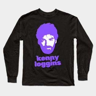 Kenny loggins ||| retro Long Sleeve T-Shirt